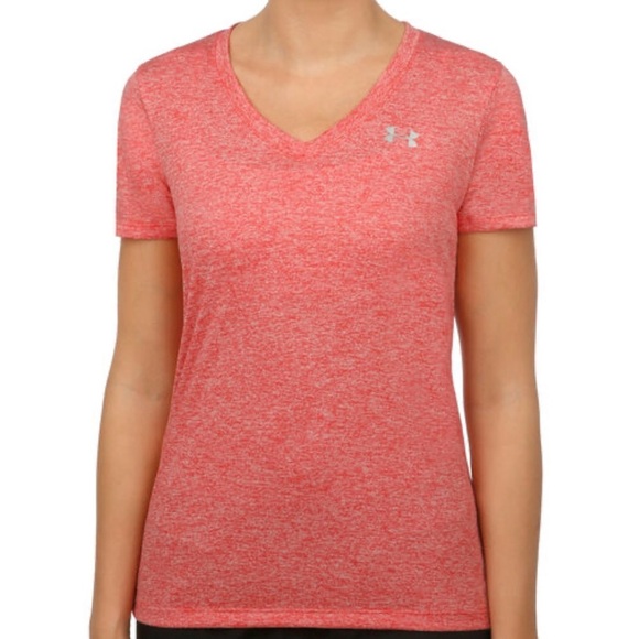 Under Armour Tops - Women’s Under Armour Tech Twist Athletic Workout Shorts Sleeve Shirt Small